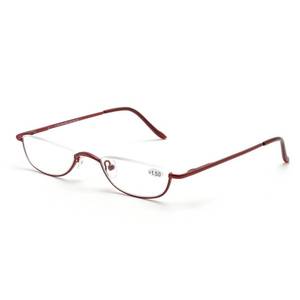 lot 8168 image: ZUVGEES Vintage Alloy Semi Rimless Reading Glasses 4.00