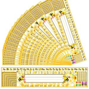 lot 8192 image: Pasimy Bee Flat Name Plates 25 Pieces