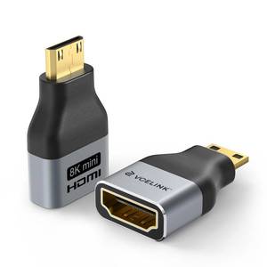 lot 8199 image: VCE Mini HDMI to HDMI Adapter, 8K60Hz