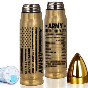 lot 9606 image: Limima Army Gifts for Men - Army Because No One Played Navy As A Kid Tumbler - Military Gifts for Men - Fathers Day, 250th USA Anniversary Retirement Gift - Gifts for Father, Husband, Boyfriend, Boss