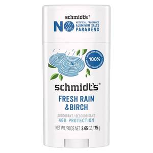lot 10139 image: Schmidts Aluminum-Free Deodorant Fresh Rain & Birch Aluminum Free 2.65 oz