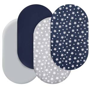lot 10150 image: Bassinet Sheets 4 Pack for Baby Boy, Universal Fit for Bassinet Mattress