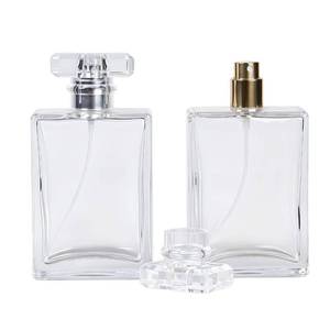 lot 10156 image: YORROR 100ml Clear Glass Perfume Atomizer,Refillable Perfume Dispenser