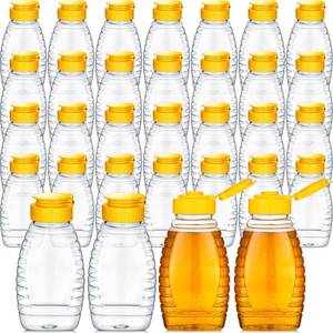 lot 13361 image: Eccliy 32-Piece 8 oz Honey Bottles with Lids