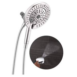 lot 13384 image: Delta In2ition Dual Shower Head with Hand Spray 1.75 GPM