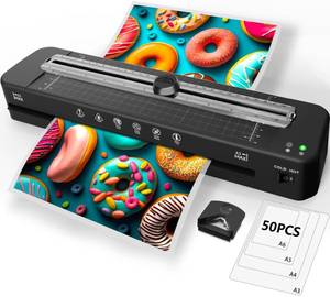 lot 13394 image: Raycial 13 Inch Laminator Machine Thermal & Cold Mode