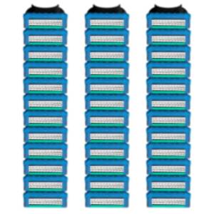 lot 14123 image: Eloslos Razor Blade Refills GL-Fusion 5 Style 36-Pack