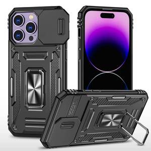 lot 14125 image: Chlingnan iPhone 14 Pro Max Case with Kickstand & Lens Cover