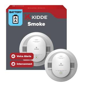 lot 14140 image: Kidde 20SDR-VRF Smoke Detector with Voice Alerts