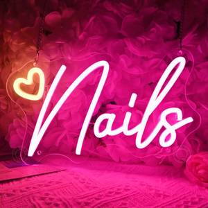 lot 17161 image: SYLHOME LED Neon Light Sign Heart 11.81 USB