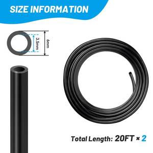 lot 18403 image: EcoBrisa Marine Speedometer Pitot Tubing 3.5mm ID x 6mm OD 20 Ft