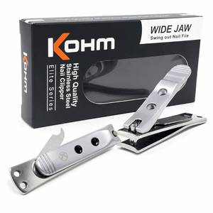 lot 18414 image: KOHM Curved Blade Toenail Clippers with File