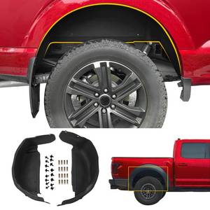 lot 19473 image: Maxzina Rear Wheel Well Liners for 2021-2026 Ford F150 Accessories