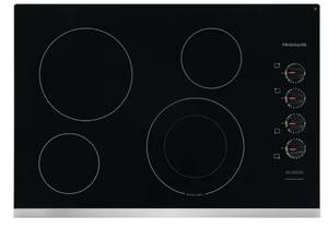 lot 5509 image: Frigidaire- Electric Cooktop with Four Burner Elements