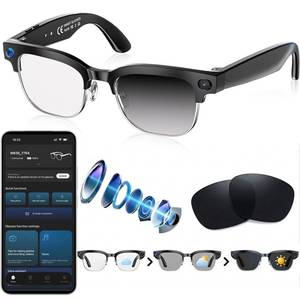 lot 2046 image: Zhaotingrui AI Smart Glasses Camera, 4K EIS Anti-Shake Photo & Photochromic