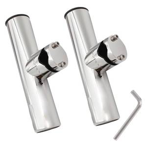 lot 2048 image: A 316 Stainless Steel Clamp on Fishing Rod Holders for Boat 34 to 1