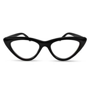lot 2051 image: 2SeeLife Premium Cat Eye TR-90 Reading Glasses for Women �� Narrow��Medium Fit, Sturdy Frame, Spring Hinges, Stylish Readers, Black, 1.00