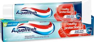 lot 2052 image: Aquafresh Cavity Protection Fluoride Toothpaste, 5.6 oz