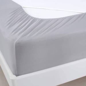 lot 8220 image: Box Spring Cover King Size, Elastic Fabric Wrap Around 4 Sides Bed Skirt