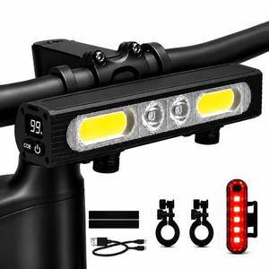lot 8282 image: TioyFiuy 1200LM Bike Lights for Night Riding,Headlight and Tail Light Set