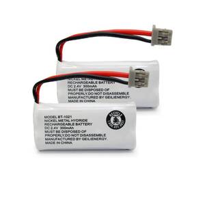 lot 8283 image: GEILIENERGY 2.4V 300mAh BT-1021 BBTG0798001 Cordles Phone Battery Compatible with Uniden BT1021 BT-1025 BT-1008 BT-1016 Empire CPH-515B Cordless Phone (2-Pack)