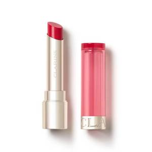 lot 8297 image: Clarins Lip Oil Balm  Nourishes, Hydrates, and Visibly Plumps  Natural, Sheer Finish and Shine  99% Skincare Formula and 96% Natural Ingredients  Contains Hydrating Peptide  0.1 Ounce, 02 Pitaya