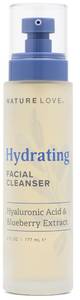 lot 10172 image: Nature Love Hydrating Facial Cleanser with Hyaluronic Acid & Blueberry Extract  Gently Exfoliates & Hydrates, (6 Fl Oz)