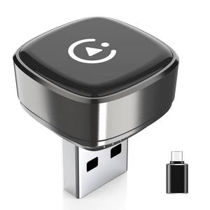 lot 10179 image: Wireless Carplay Adapter, Suitable for Vehicles Equipped with Cabled CarPlay, Plug and Play Feature enables Fast and Stable CarPlay Wireless Connection, Suitable for 800 Vehicles (Grey)