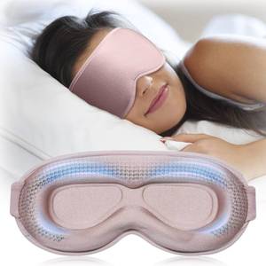 lot 10239 image: FACEMOON 3D Blackout Weighted Sleep Mask, Airplane Travel & Nurse Essential