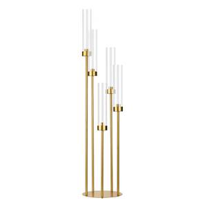 lot 11336 image: Fullvaseer 5-Arm Candelabra 39.37 Gold Metal Floor