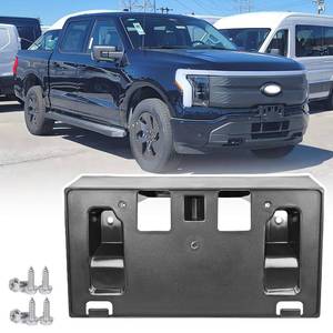 lot 11338 image: Wocch Front License Plate Bracket for Ford F-150 Lightning 2022-2025