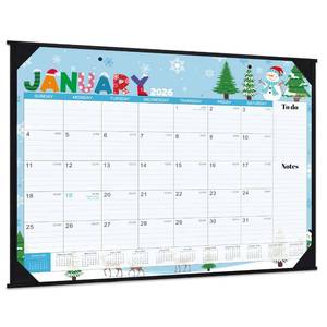 lot 11341 image: Tullofa 2026 Desk Calendar 22 x 17