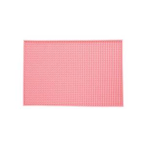 lot 12012 image: Namzi Non-Slip Rubber Bar Mat 45x30cm Pink