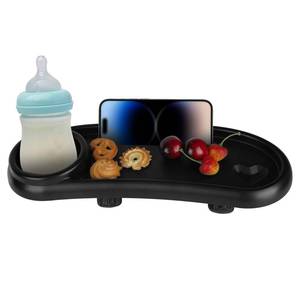 lot 12015 image: Wewounyl Universal Stroller Snack Tray with Cup Holder