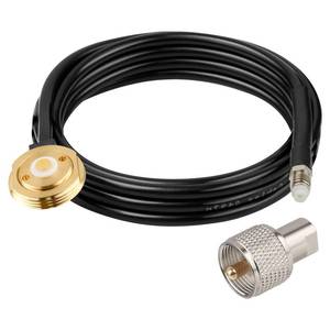 lot 12081 image: XRDS-RF 6ft NMO to FME Coaxial Cable with PL-259