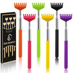 lot 12083 image: NICEMOVIC 6-Pack Retractable Back Scratchers