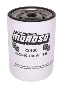 lot 12089 image: Moroso Racing Oil Filter 1316-16 Thread