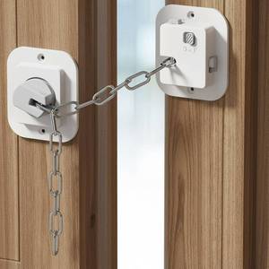 lot 12092 image: Yeya Child Proof Door Lock with Adjustable Straps