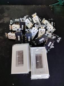 lot 13457 image: Assorted Electrical Outlets and Receptacles Lot 20 Outlets and Covers