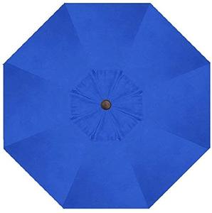 lot 13462 image: Bayside21 9ft Patio Umbrella Replacement Canopy  Retail $124