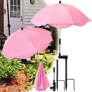 lot 14177 image: Sunnymove Plant Umbrella 26 Adjustable Garden Shade