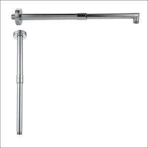 lot 18459 image: Bropury Adjustable L-Shaped Shower Head Extension Arm