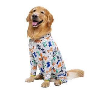 lot 18462 image: Cotton Medium Large Dog Onesie Surgery Recovery Suit