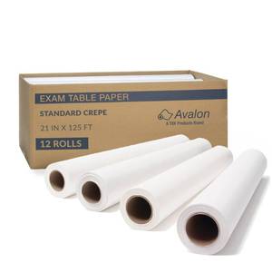 lot 19489 image: TIDI 617 Avalon Exam Table Paper, Crepe, 21 in x 125 ft, 12 Count