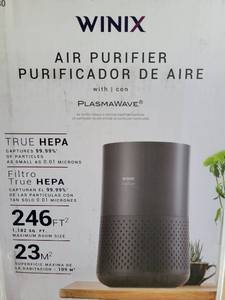 lot 19494 image: Winix Air Purifier with PlasmaWave 246 sq ft True HEPA Filter A230