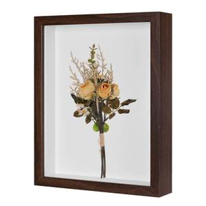 lot 20106 image: M METERXITY Shadow Box Frame (9 x 11 Inch, Brown) - Wooden Dried Flower Photo Frame, Memory Box Display Case with Felt Back, Apply to FlowerTicketsPhotosMemorabilia DIY