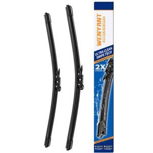 lot 20111 image: Wenyant 2222 Windshield Wipers Compatible with Chevrolet Silverado 1500 25003500HD 2008-2012 GMC Sierra 2007-2013 Front Wiper Blades for My Car Original Equipment Automotive Replacement (Set of 2)