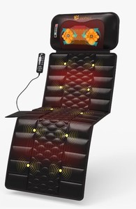 lot 1241 image: DOPICT Full Body Massage Mat 10 Vibration Zones 4 Heating Areas