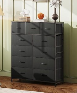 lot 17210 image: WLIVE ASNG203 Storage Cabinet w 10 Drawers