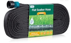 lot 18434 image: Flat Soaker Hose 50ft 12in Diameter